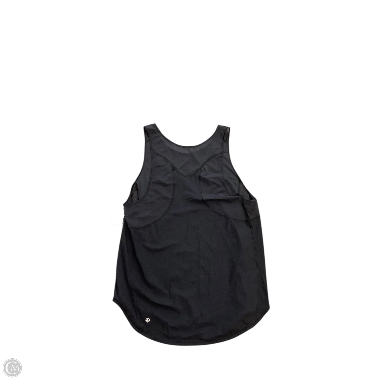 Athletic Tank Top By Lululemon In Black, Size: L