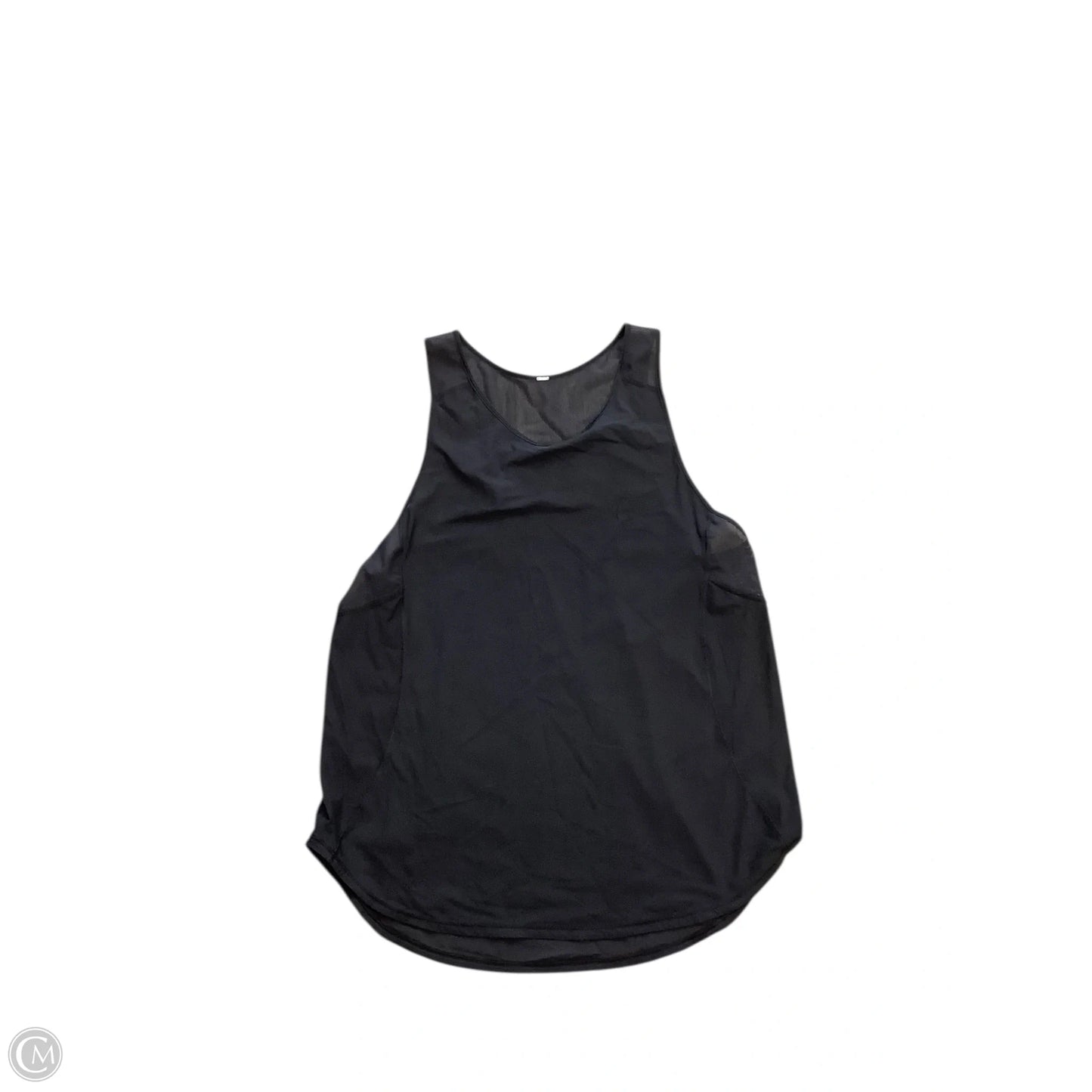 Athletic Tank Top By Lululemon In Black, Size: L