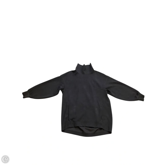 Athletic Sweatshirt Collar By Lululemon In Black, Size: 8