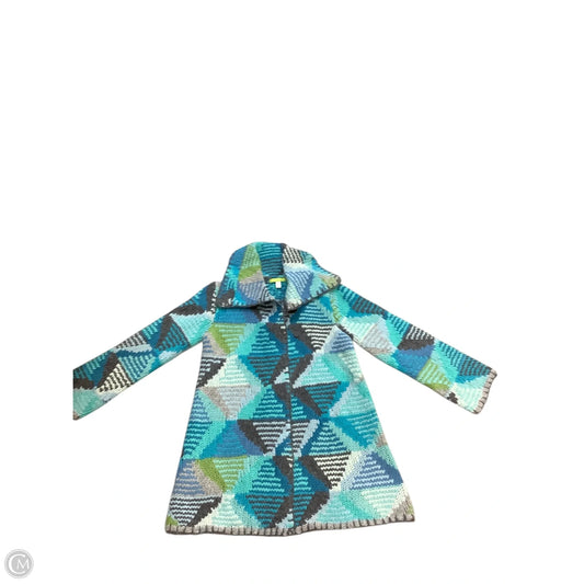 Sweater Cardigan By Sigrid Olsen In Blue, Size: M