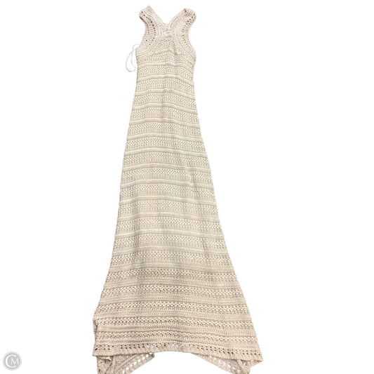 Dress Casual Maxi By Dee Elly In Cream, Size: M