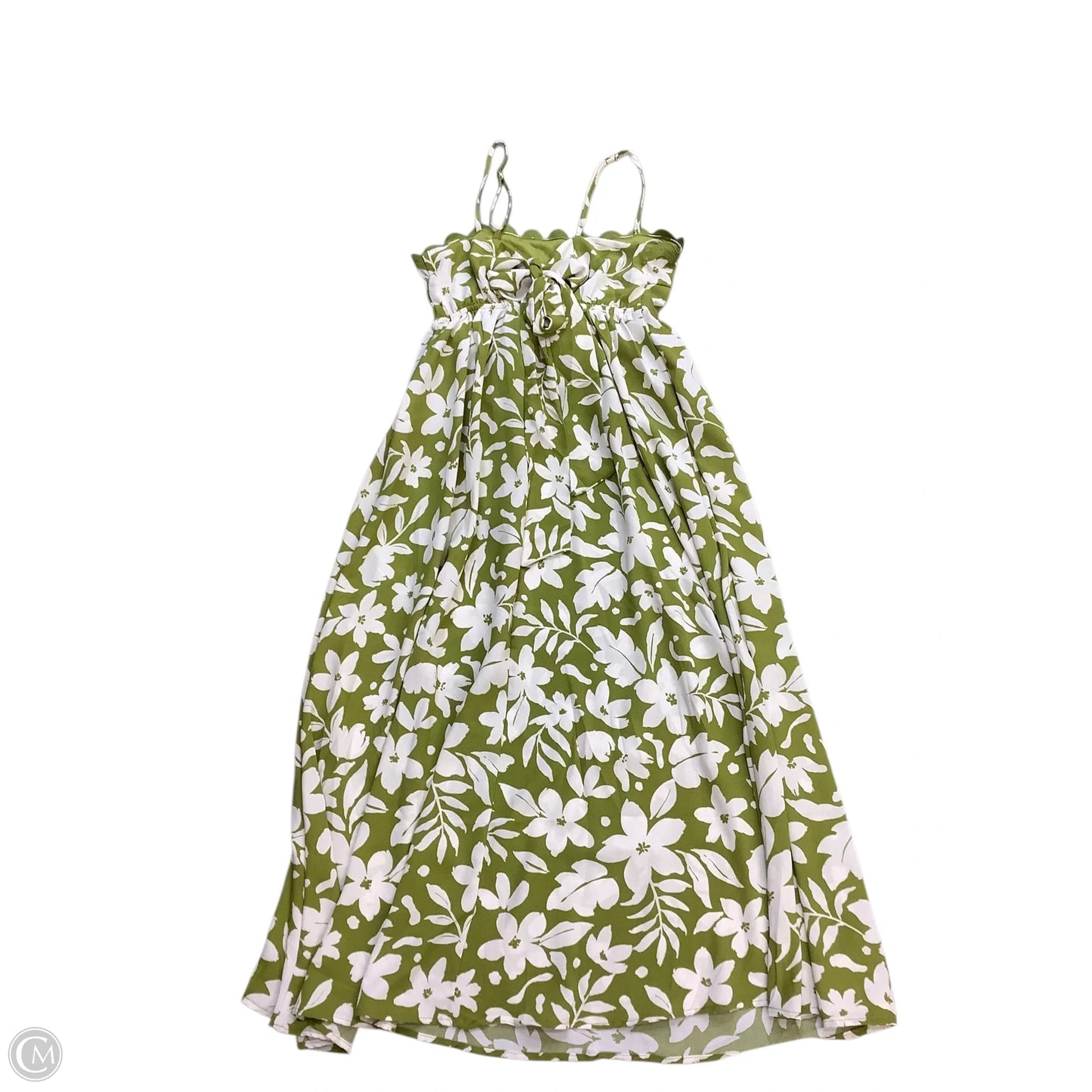 Dress Casual Maxi By Blu Pepper In Chartreuse, Size: S