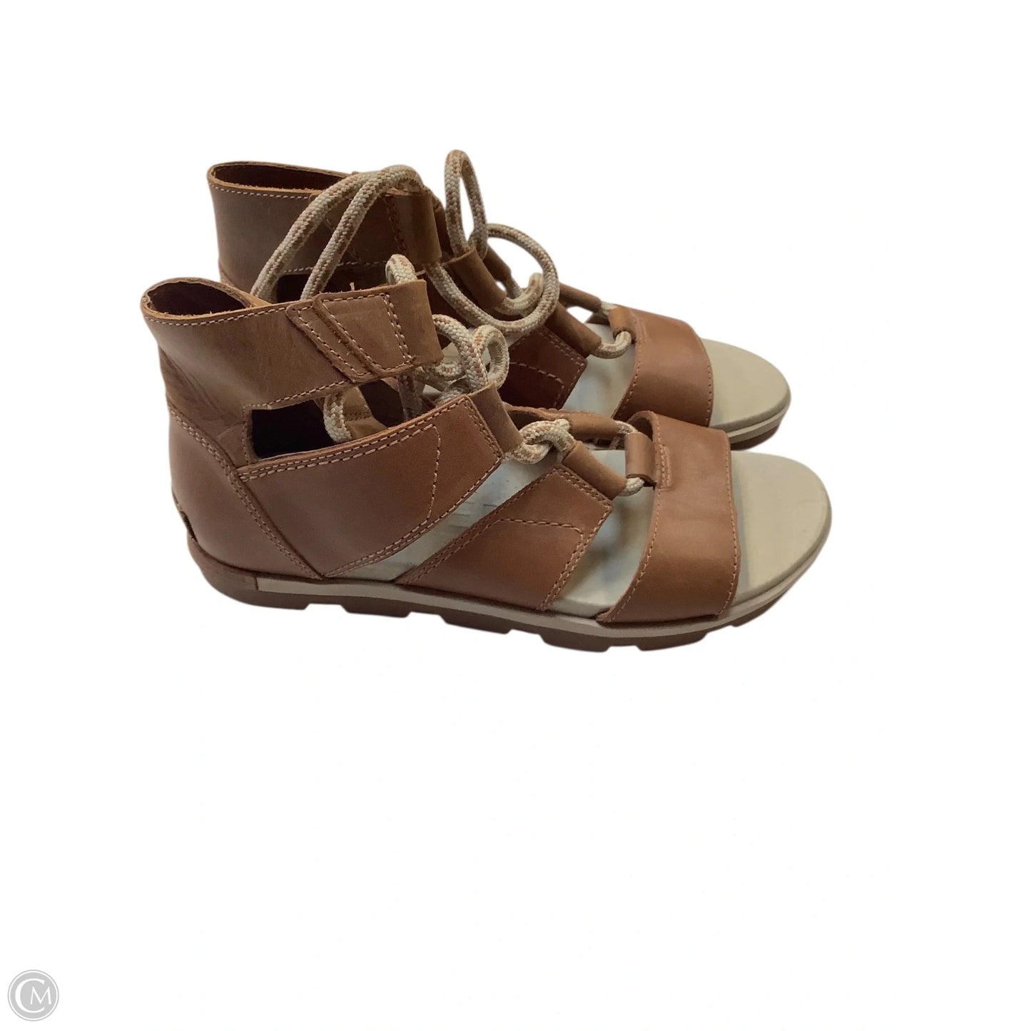 Sandals Flats By Sorel In Brown, Size: 8.5