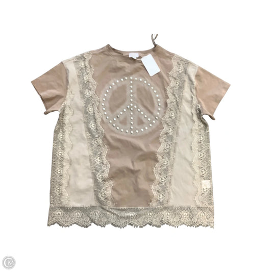 Tunic Short Sleeve By Cmc In Brown, Size: Xs