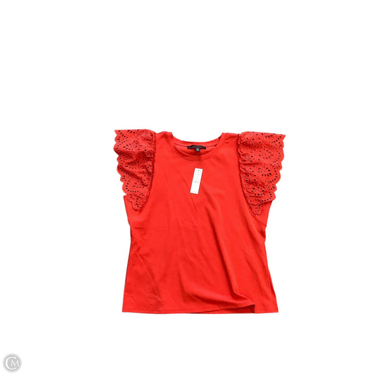 Blouse Sleeveless By White House Black Market In Red, Size: L