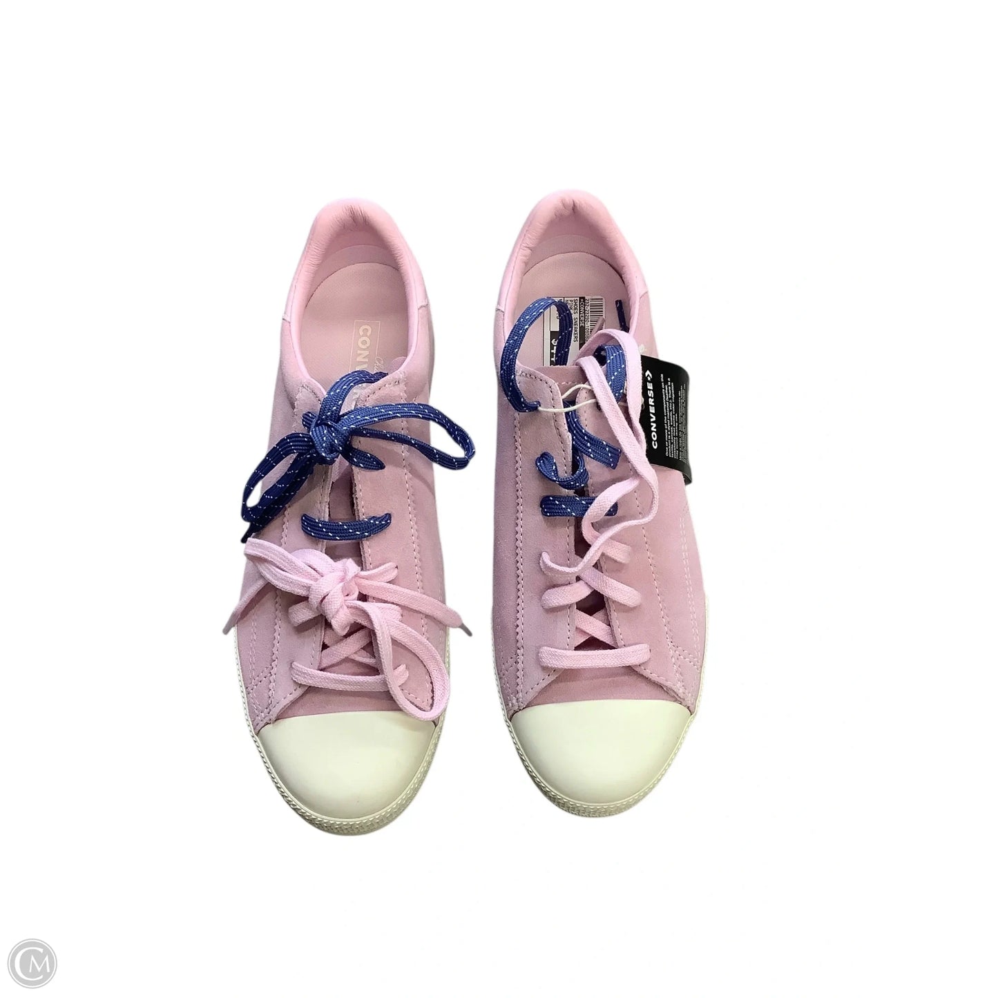 Shoes Sneakers By Converse In Pink & White, Size: 9.5