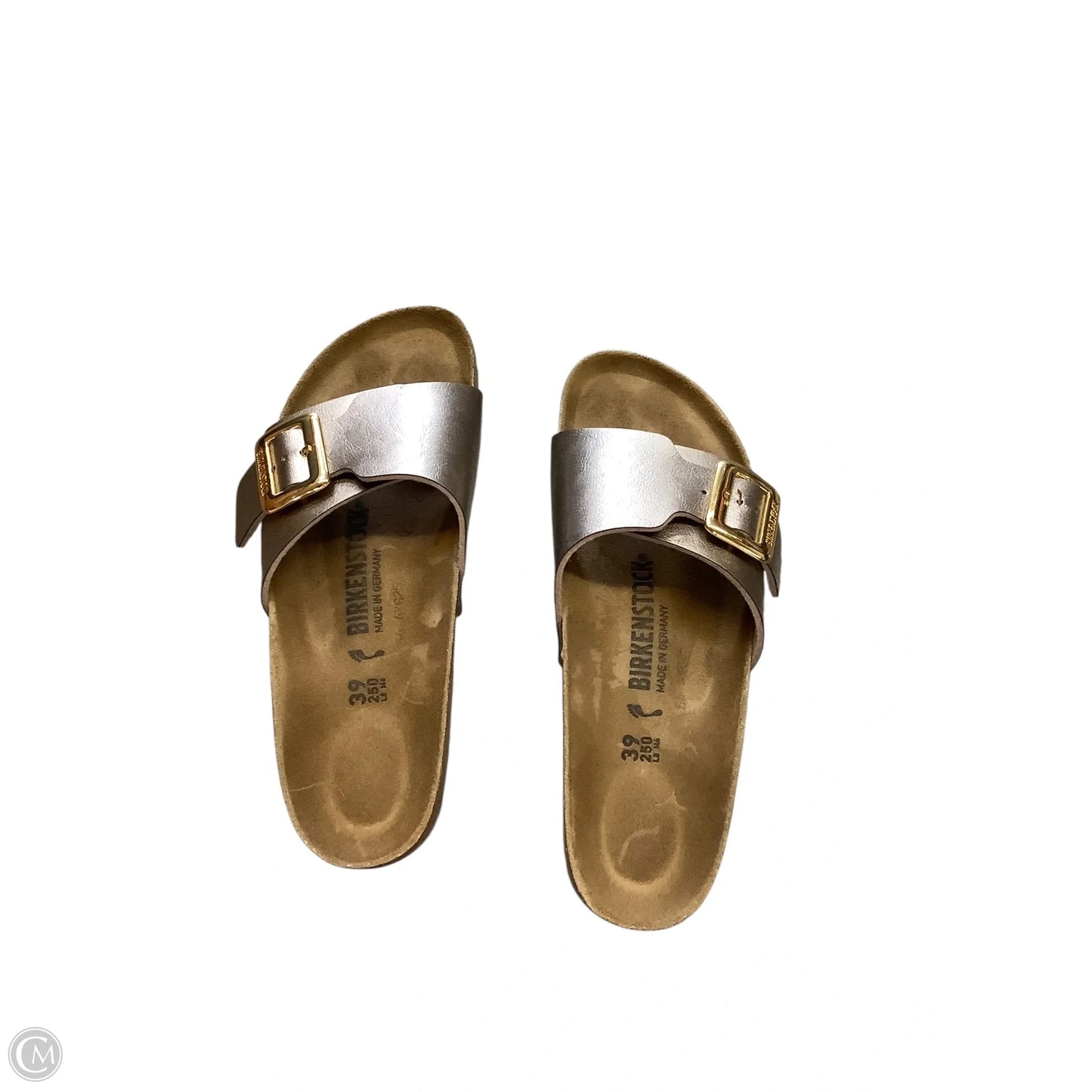 Sandals Flats By Birkenstock In Copper, Size: 8