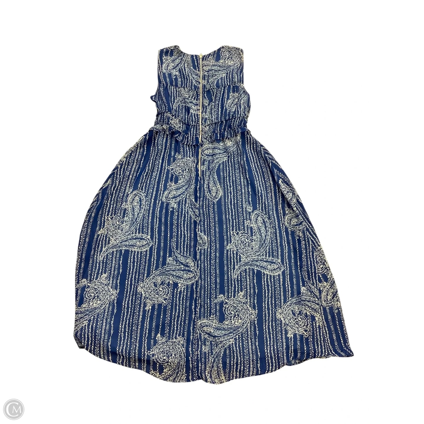 Dress Casual Maxi By Just Taylor In Blue, Size: 4