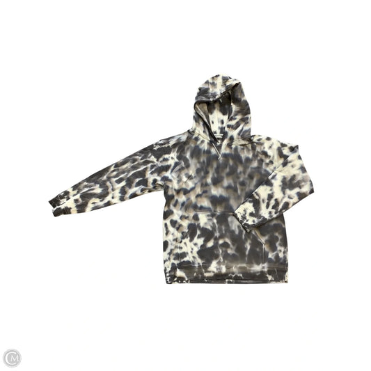 Athletic Sweatshirt Hoodie By Lululemon In Tie Dye Print, Size: 12