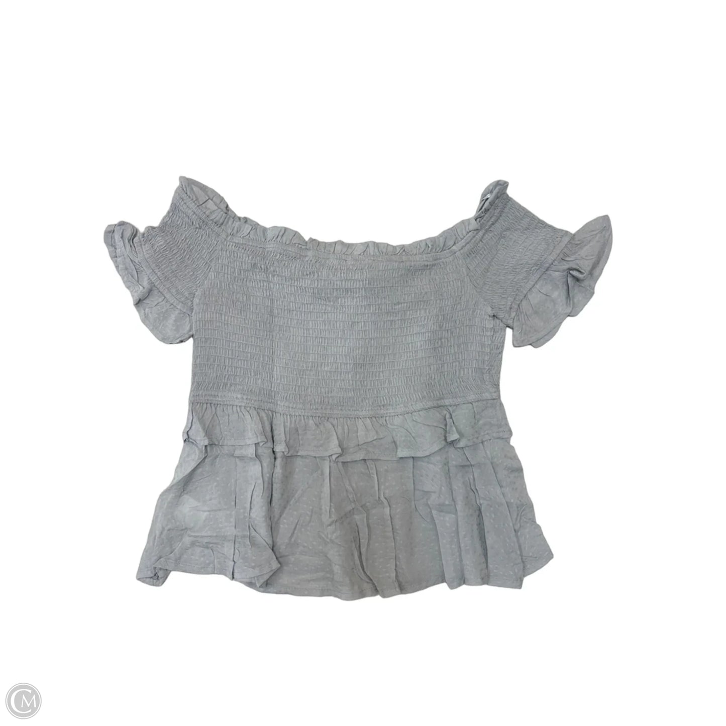Top Short Sleeve By Promesa In Blue