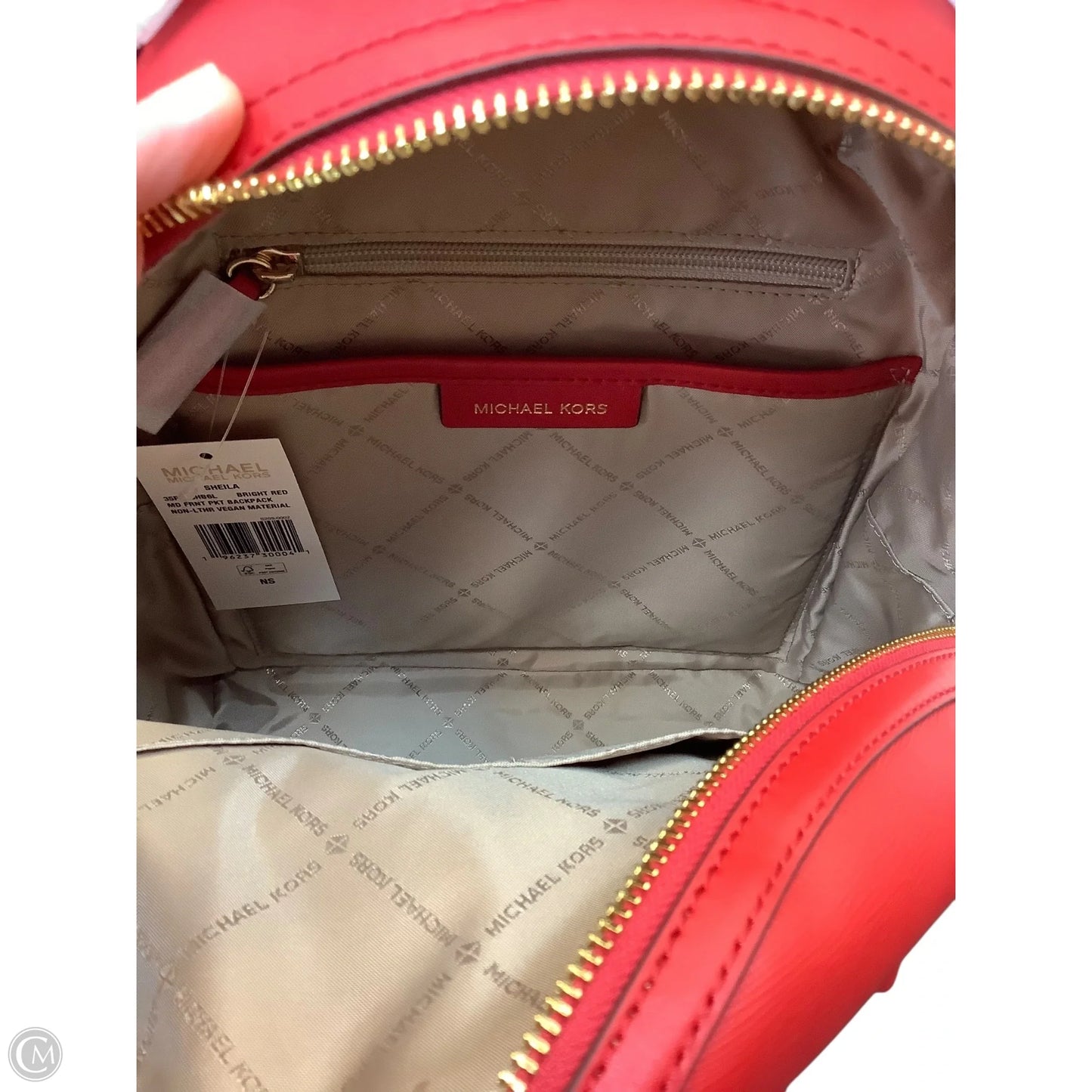 Backpack Designer By Michael Kors, Size: Medium