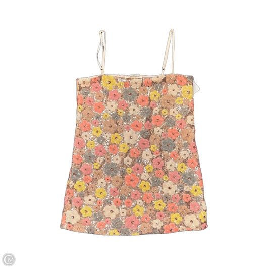 Dress Party Short By Blue Tassel In Gold, Size: Xsp