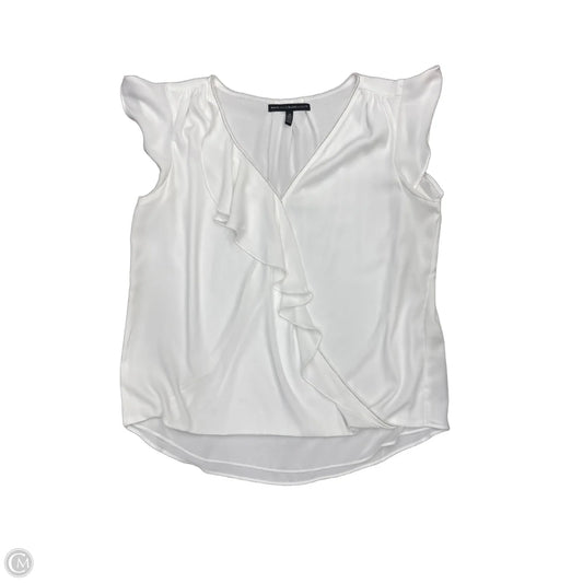 Blouse Sleeveless By White House Black Market In White, Size: 12