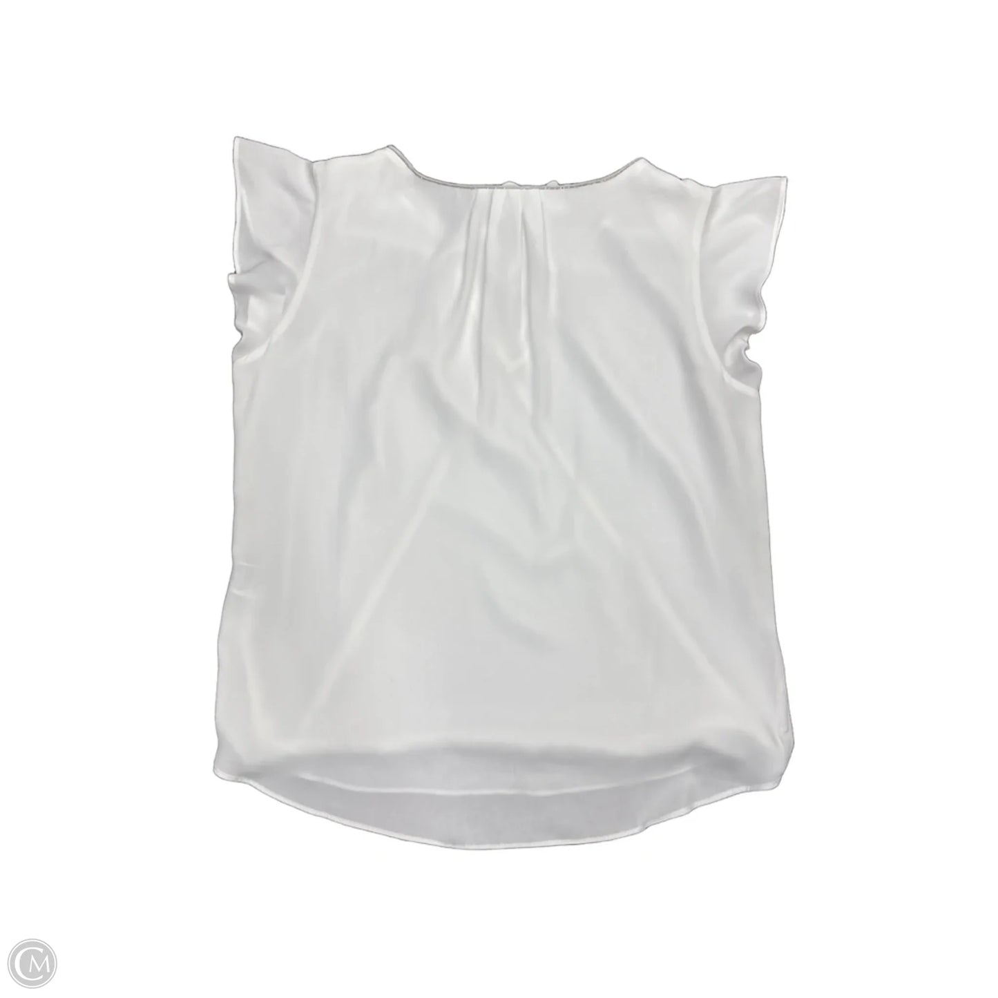 Blouse Sleeveless By White House Black Market In White, Size: 12