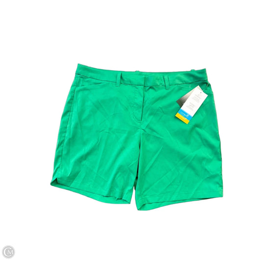 Athletic Shorts By Cmc In Green, Size: 16