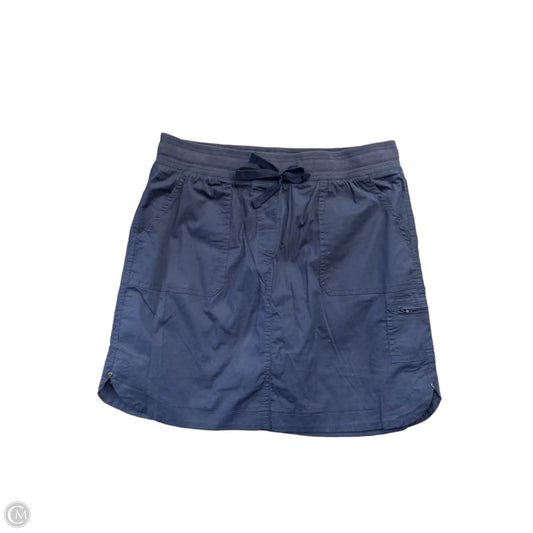 Athletic Skort By Dash In Blue & Green, Size: M
