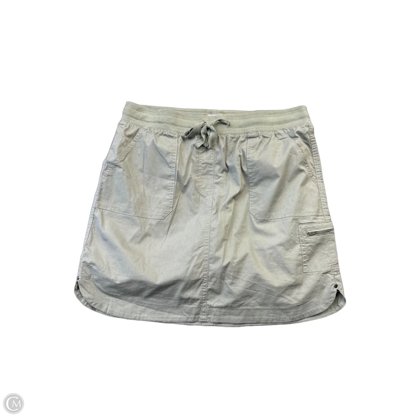 Athletic Skort By Dash In Blue & Green, Size: M