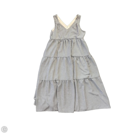 Dress Casual Maxi By Gilli In Striped Pattern, Size: M