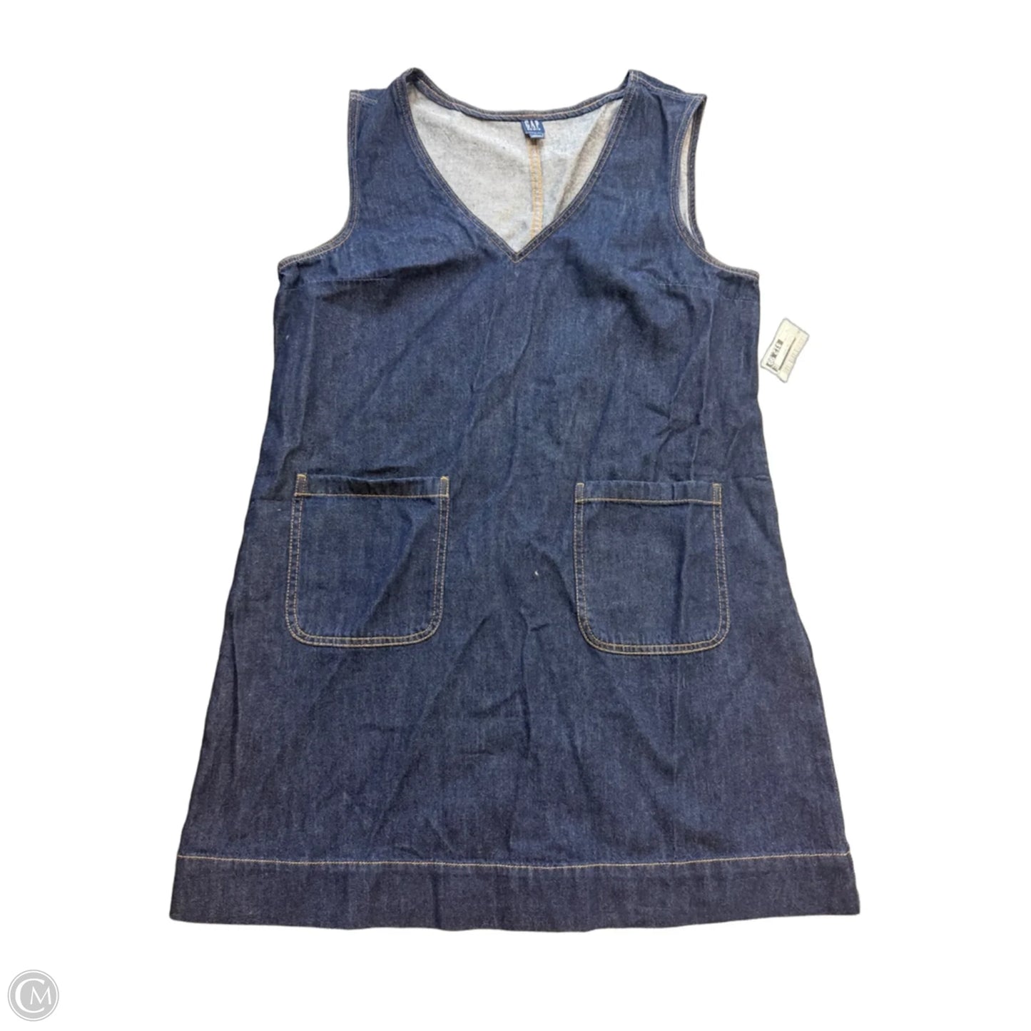 Dress Casual Short By Gap In Blue Denim, Size: L