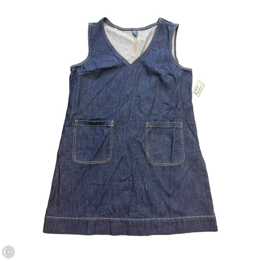 Dress Casual Short By Gap In Blue Denim, Size: L
