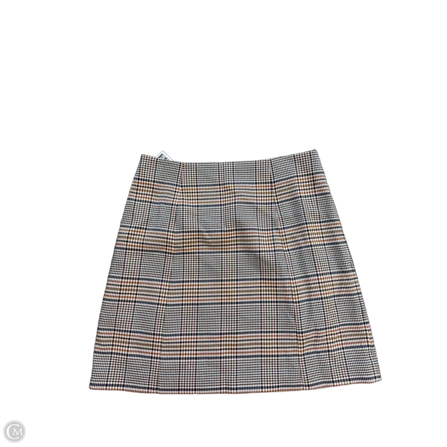 Skirt Midi By Tyler Boe In Plaid Pattern, Size: 6
