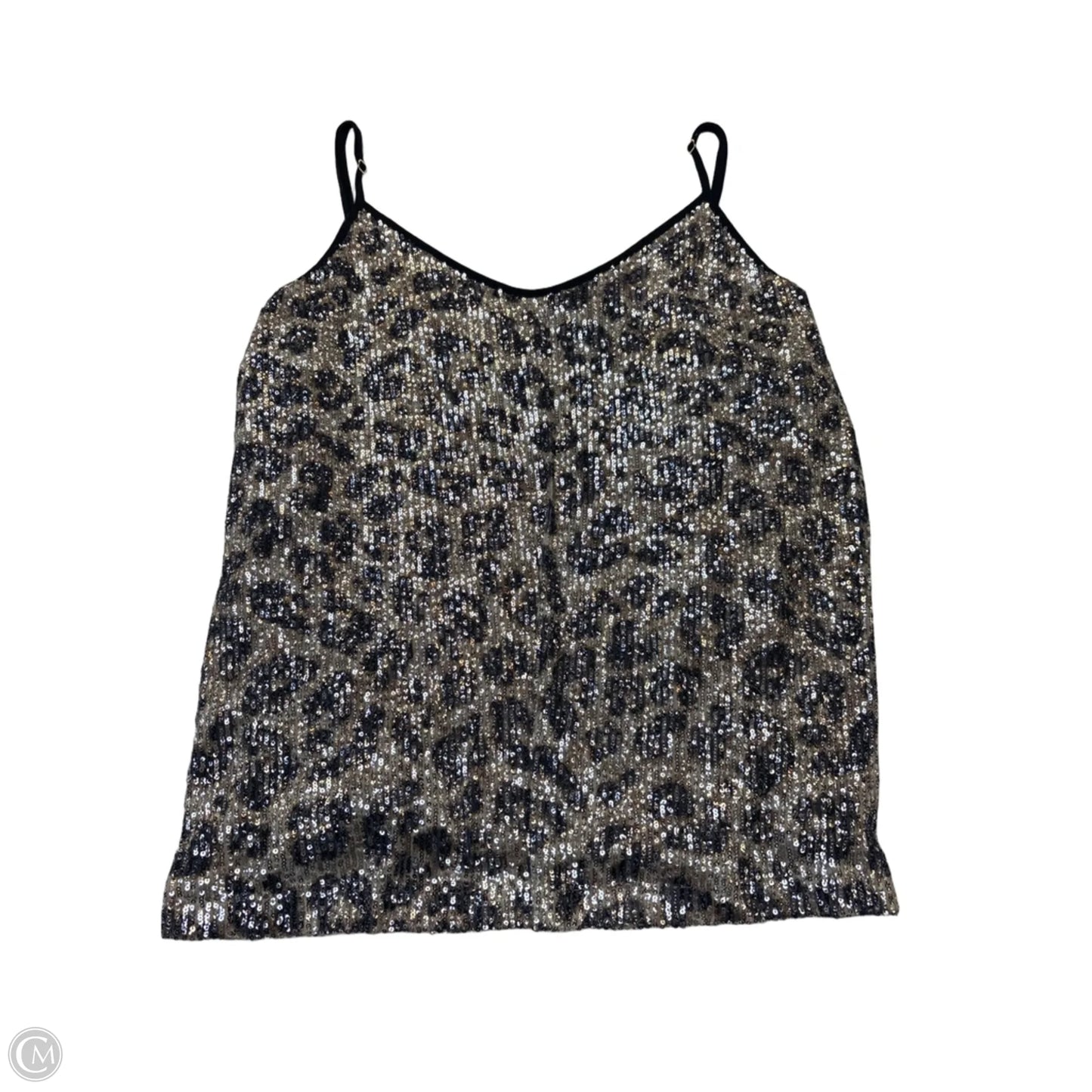 Blouse Sleeveless By Mumu In Animal Print, Size: Xl