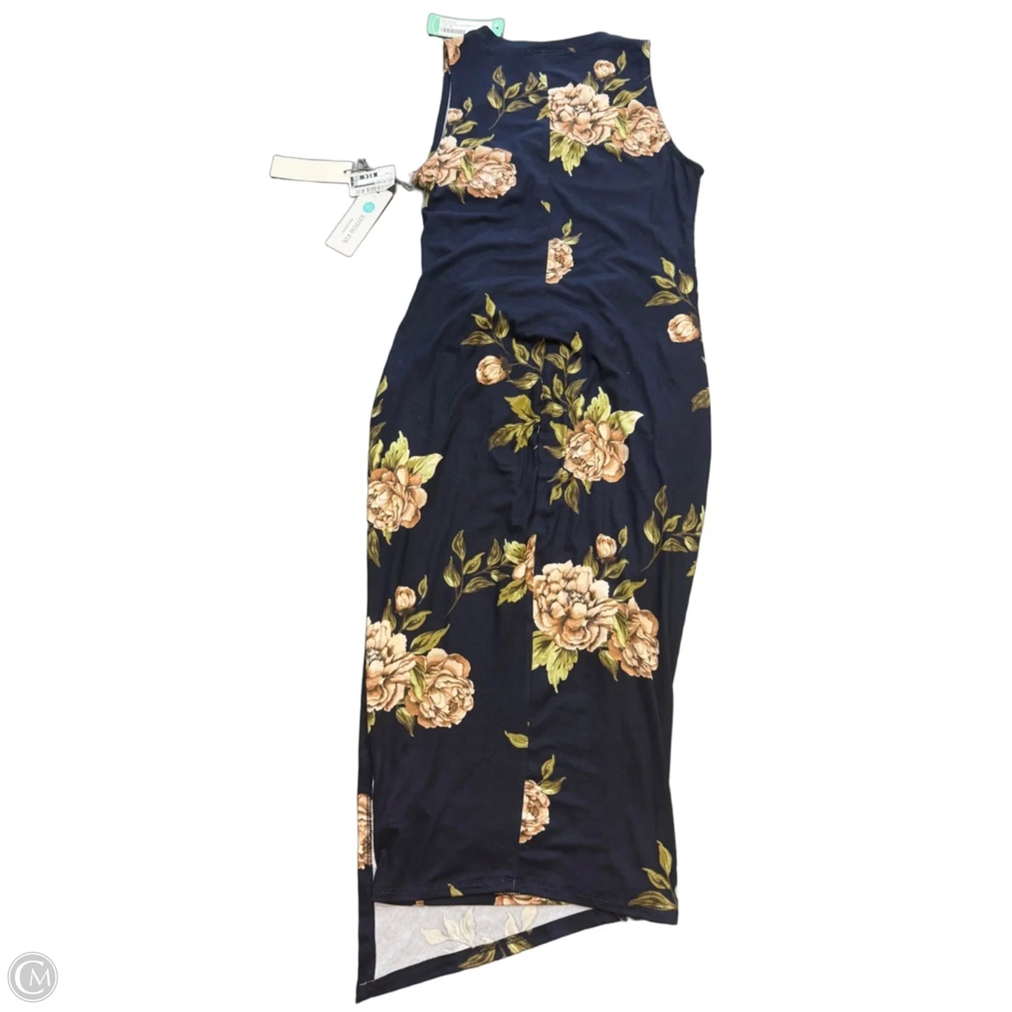 Dress Casual Midi By Nine Britton In Blue, Size: M