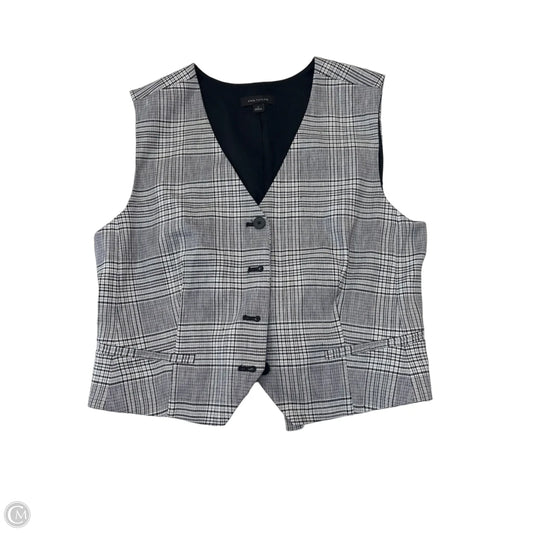 Vest Other By Ann Taylor In Grey, Size: 14