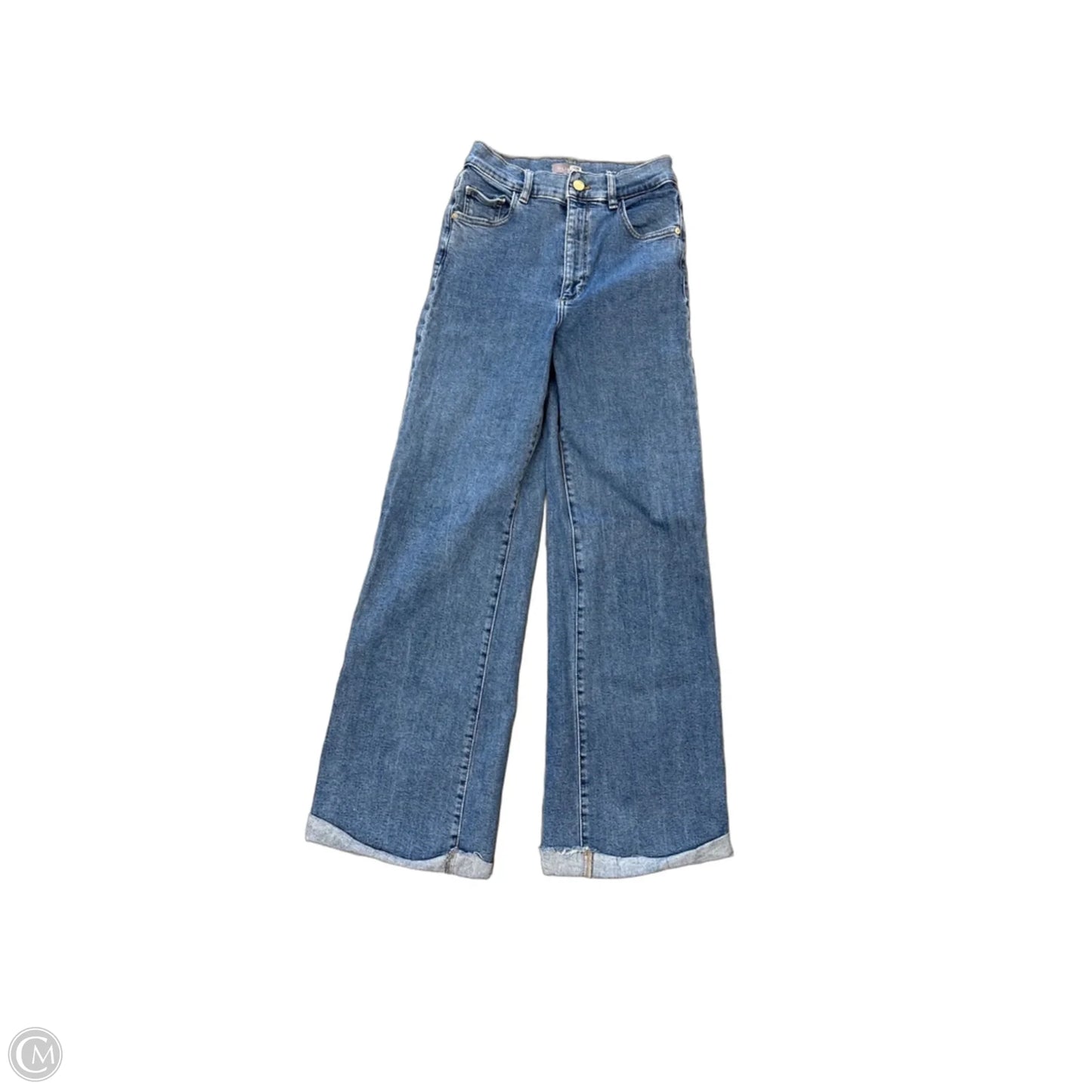 Jeans Boot Cut By Dl1961 In Blue Denim, Size: 0