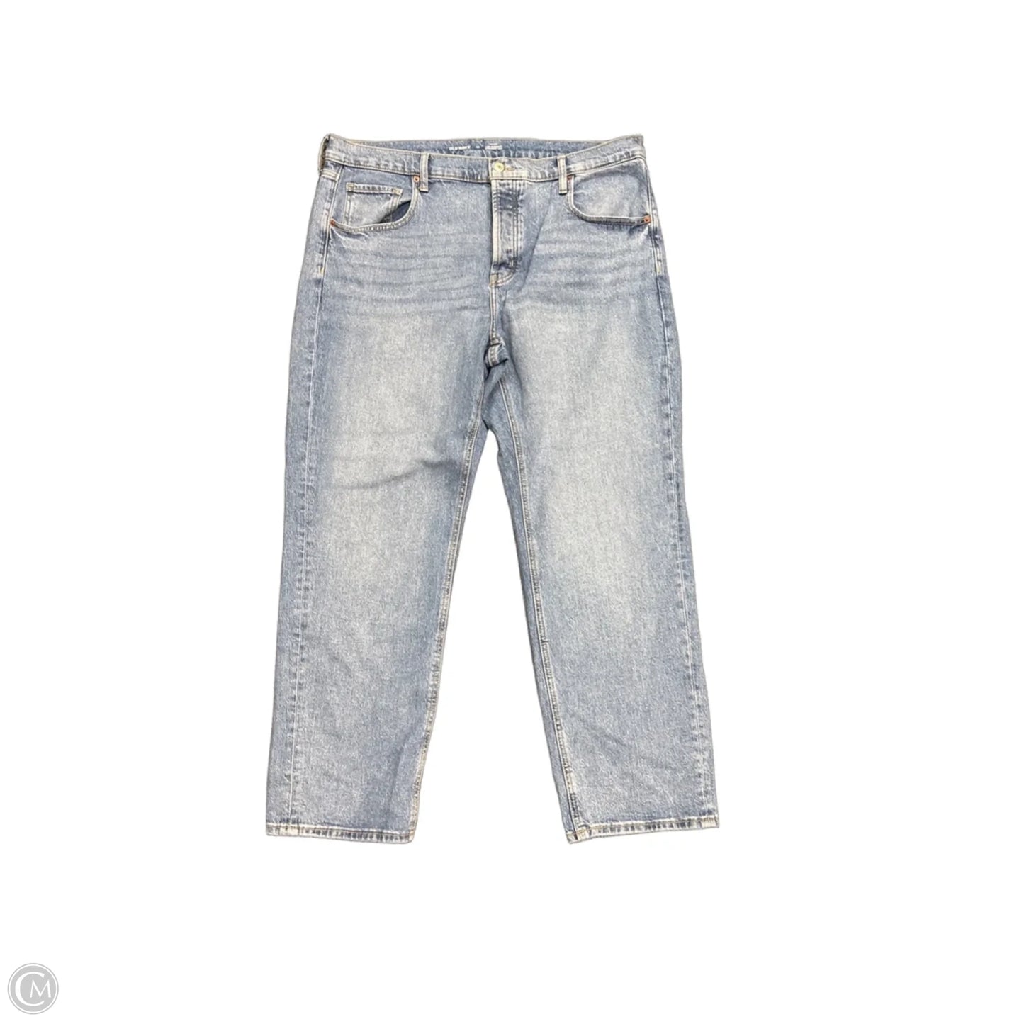 Jeans Wide Leg By Old Navy In Blue Denim, Size: 14