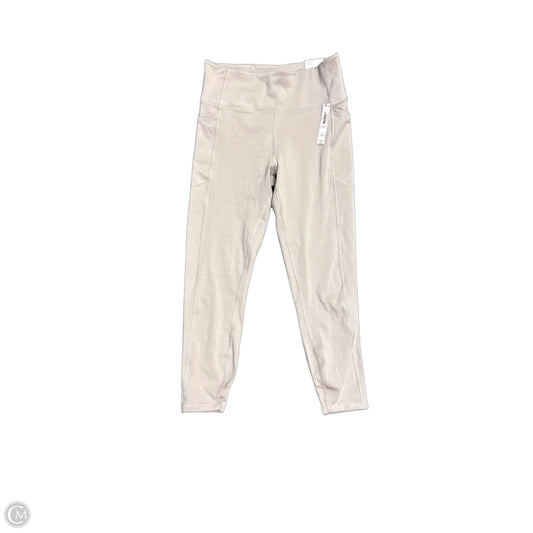 Athletic Leggings By Victorias Secret In Taupe, Size: M