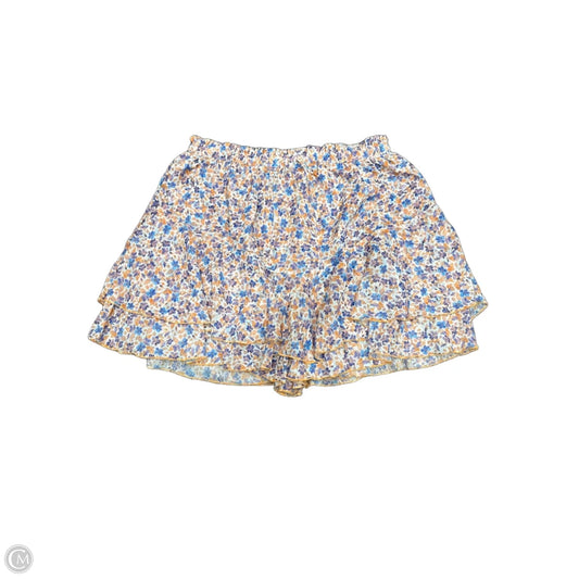 Skort By Cmf In Orange & Purple, Size: Xl