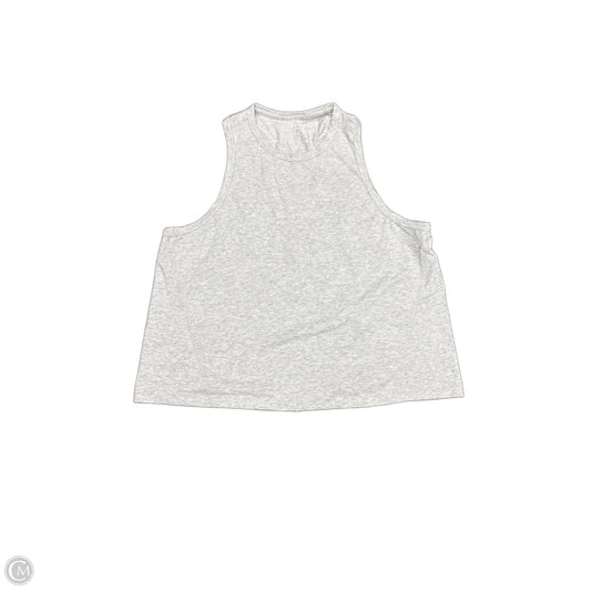 Athletic Tank Top By Ypb In Grey, Size: L