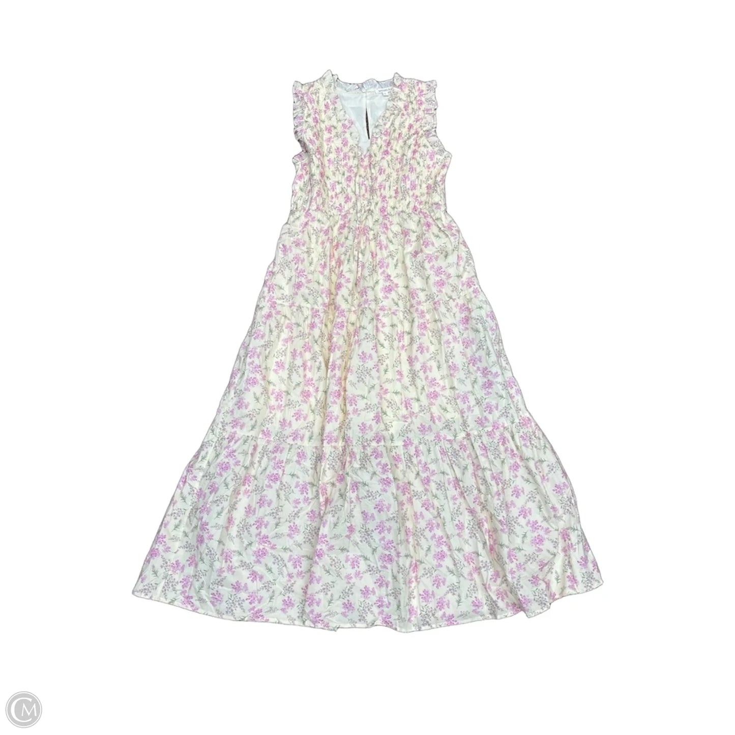 Dress Casual Maxi By Wishlist In Cream, Size: L