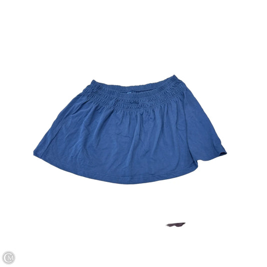 Skirt Mini & Short By Old Navy In Blue, Size: Xl