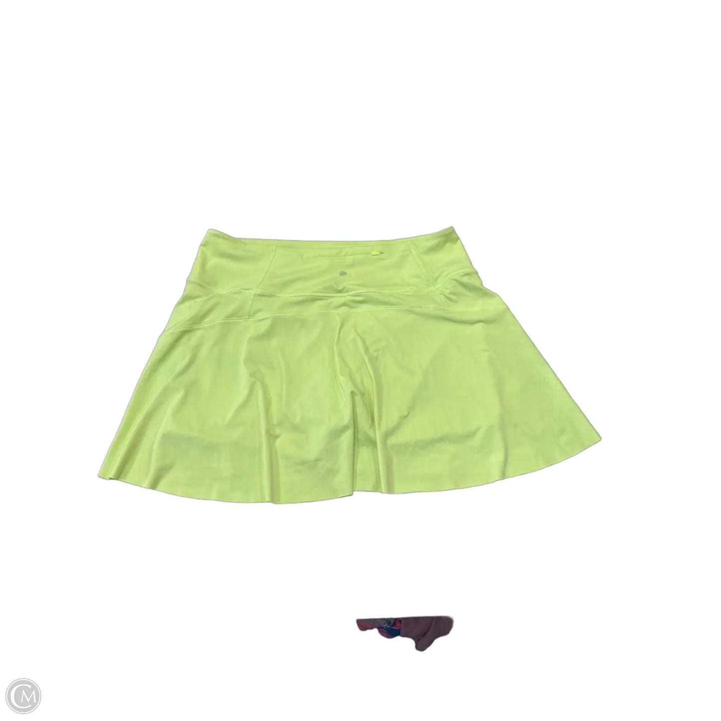Athletic Skort By Athleta In Green, Size: Xl