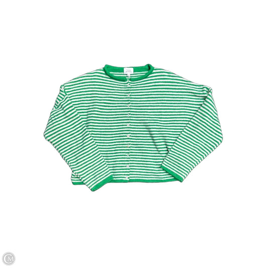 Cardigan By Clothes Mentor In Green, Size: L