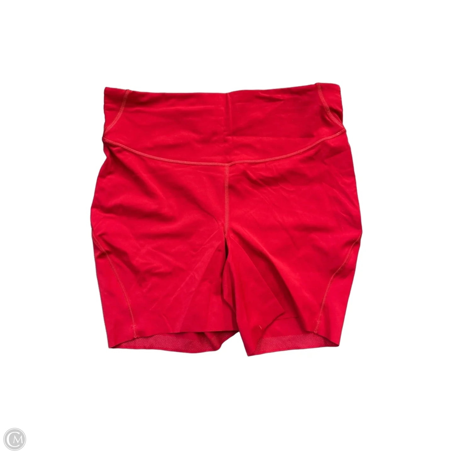 Athletic Shorts By Lululemon In Red, Size: 12