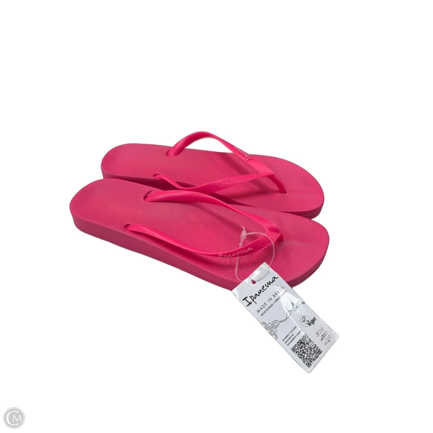 Sandals Flip Flops By Clothes Mentor In Pink, Size: 8