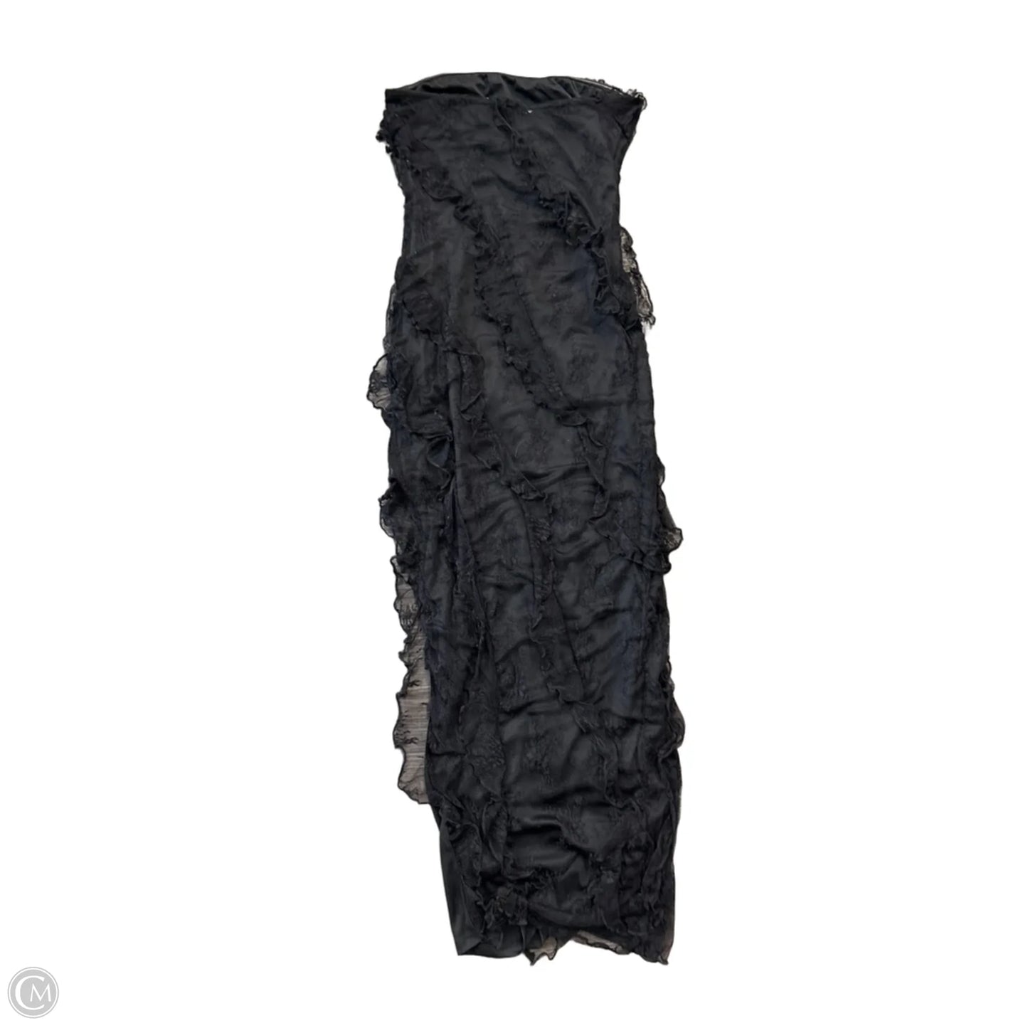 Dress Casual Maxi By Clothes Mentor In Black, Size: L