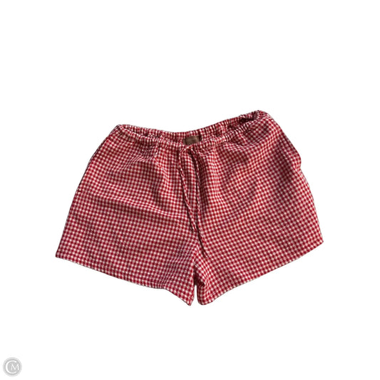 Shorts By Cmc In Red & White, Size: M