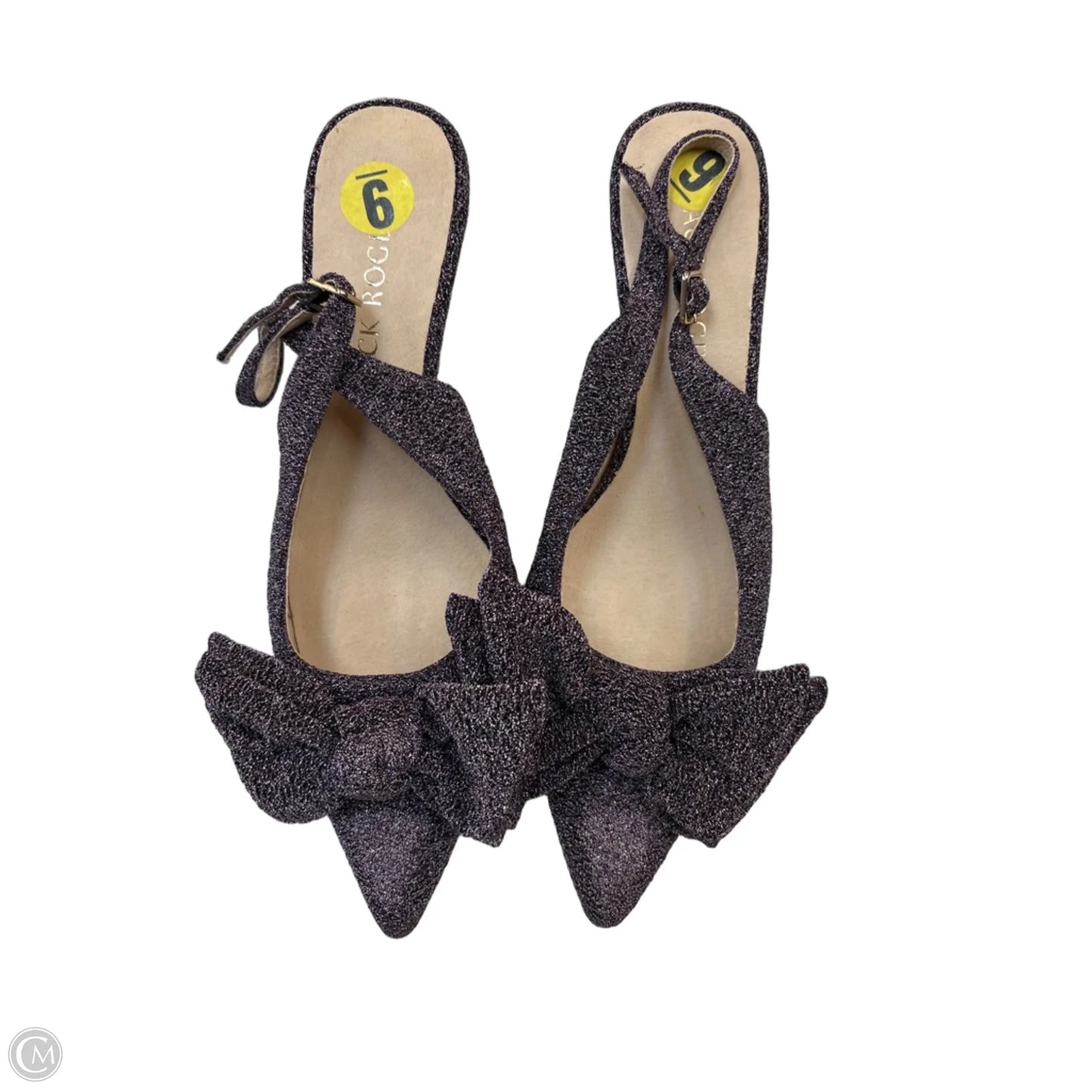 Shoes Heels Kitten By Jack Rogers In Purple, Size: 9