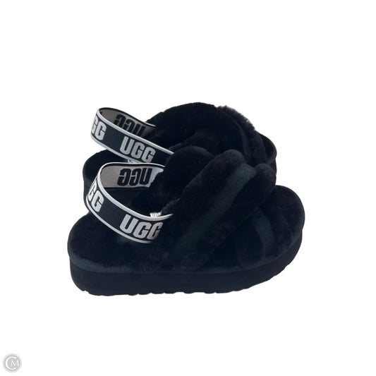 Sandals Designer By Ugg In Black, Size: 6
