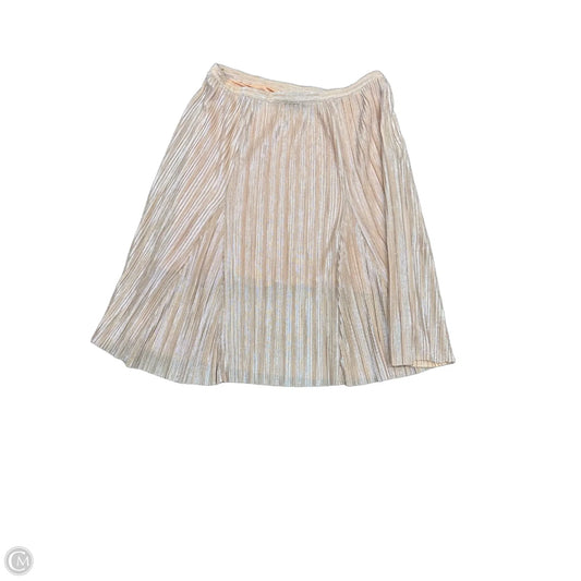 Skirt Maxi By Maeve In Peach, Size: L