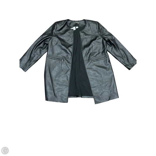 Jacket Other By Chicos In Black, Size: 1x