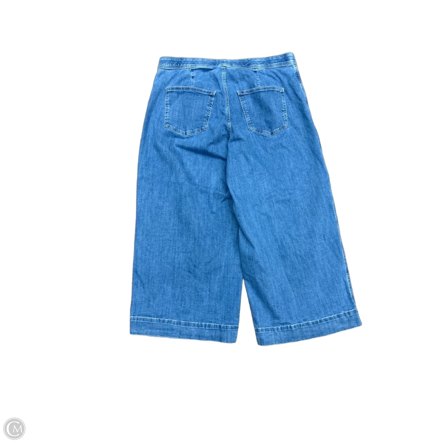 Jeans Wide Leg By Ava & Viv In Blue Denim, Size: 16