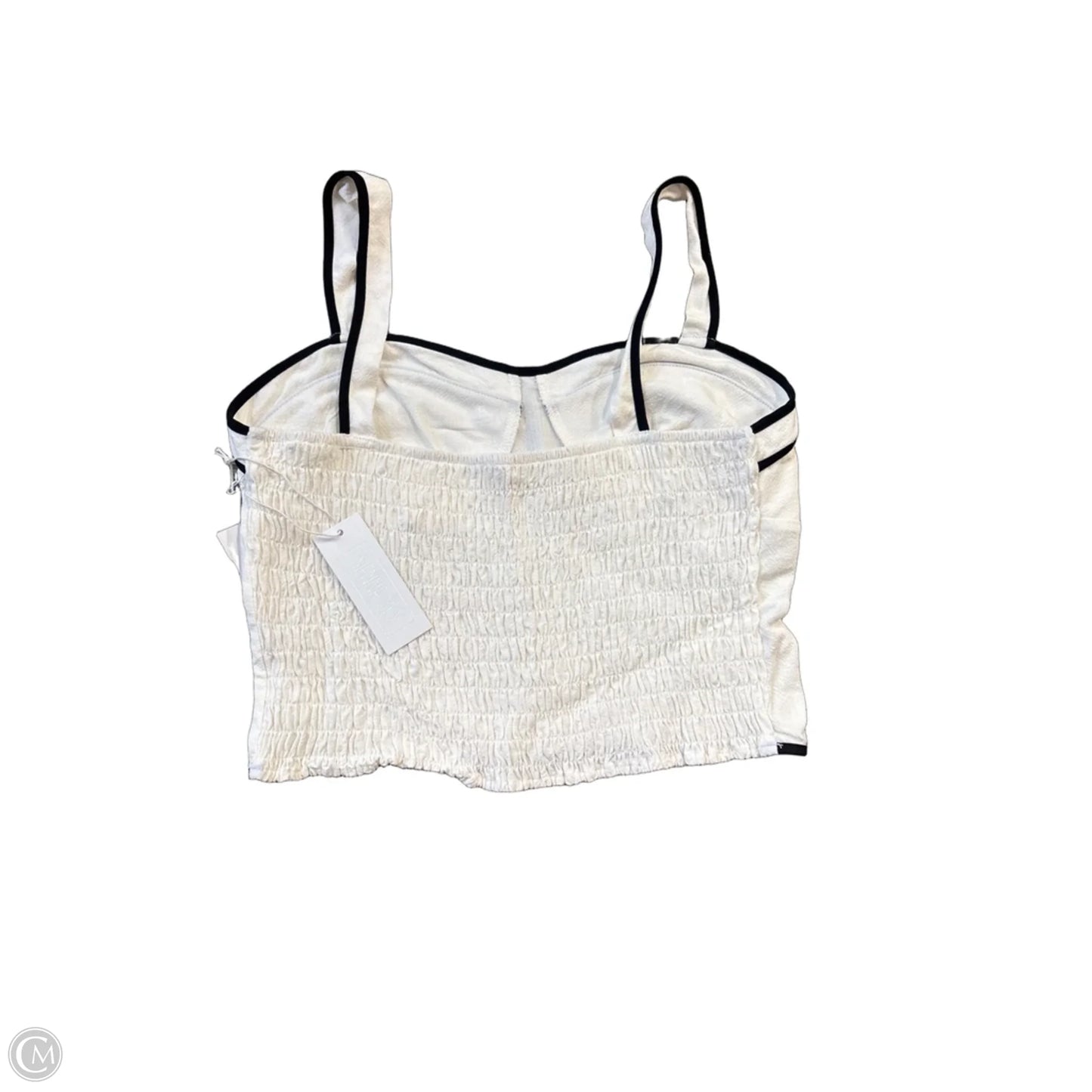Top Sleeveless By Sienna Sky In White, Size: Xl