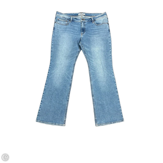 Jeans Straight By Levis In Blue Denim, Size: 0