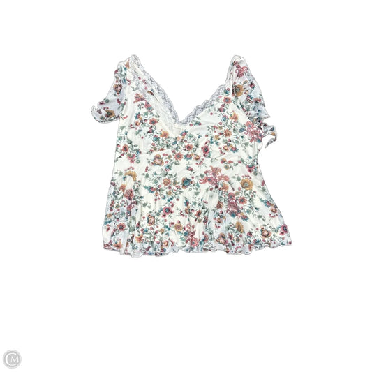 Top Sleeveless By Torrid In Cream, Size: L