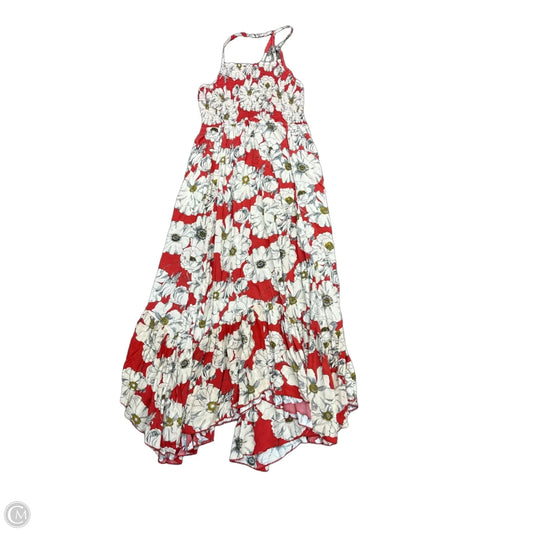 Dress Casual Maxi By Free People In Orange, Size: Xl